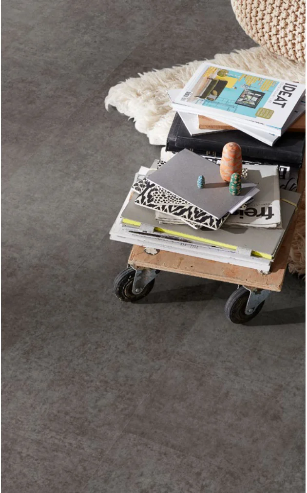 KRONOTEX Boston Black, D91122, shown in a room
